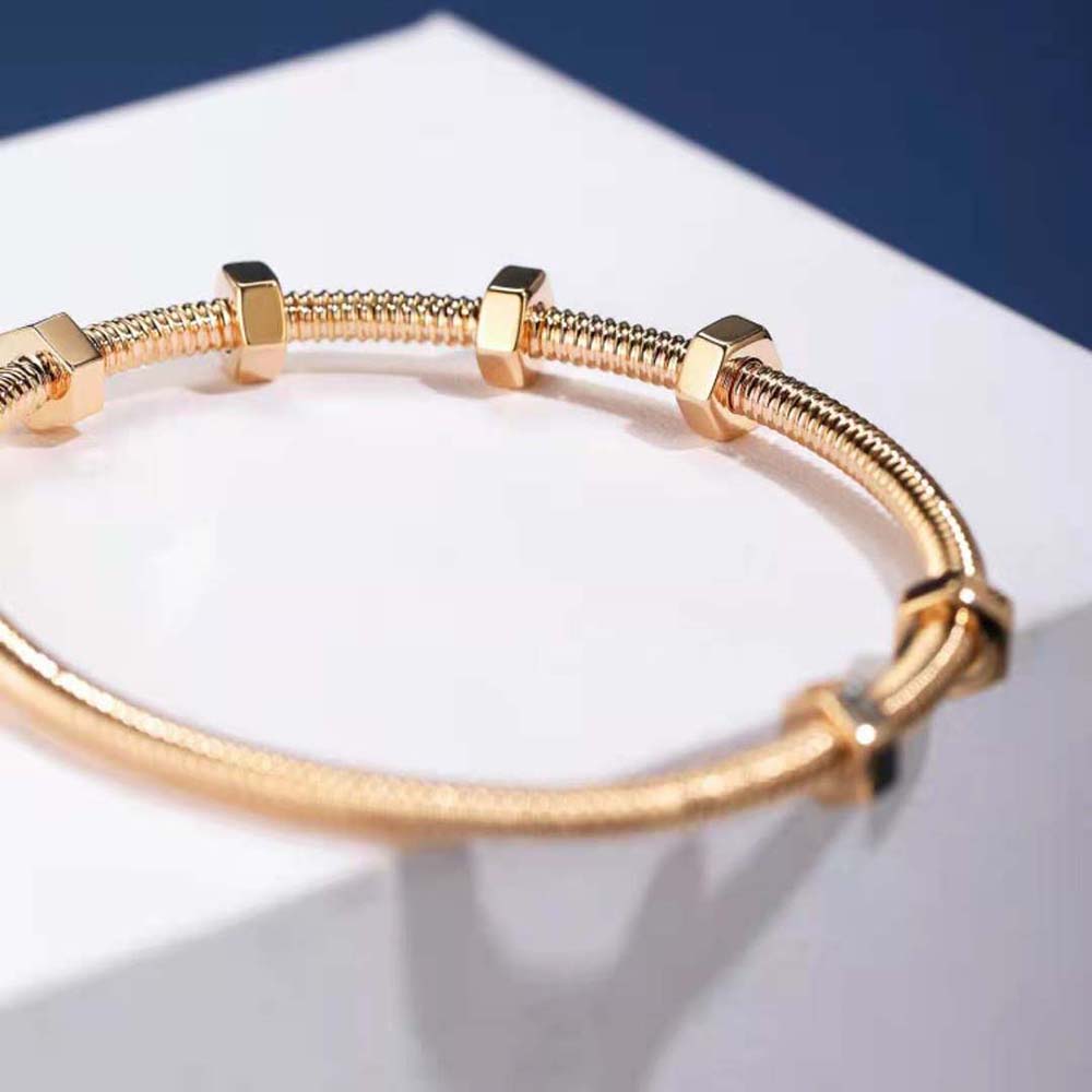 Cartier Women Ecrou De Cartier Bracelet in Rose Gold (5)