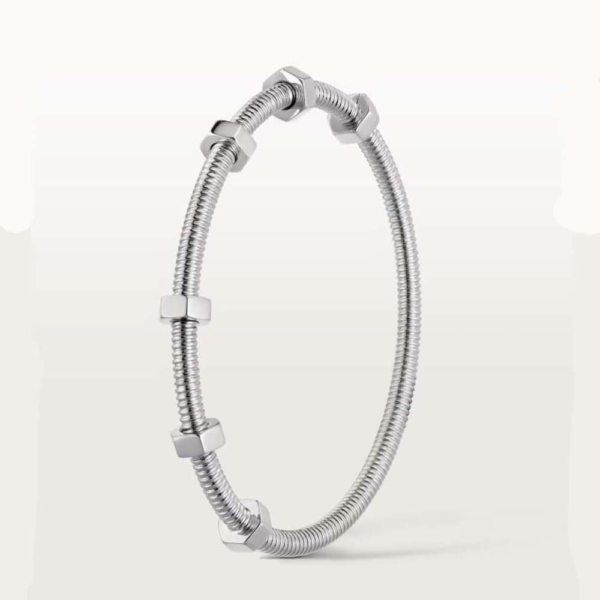 Cartier Women Ecrou De Cartier Bracelet in White Gold (1)