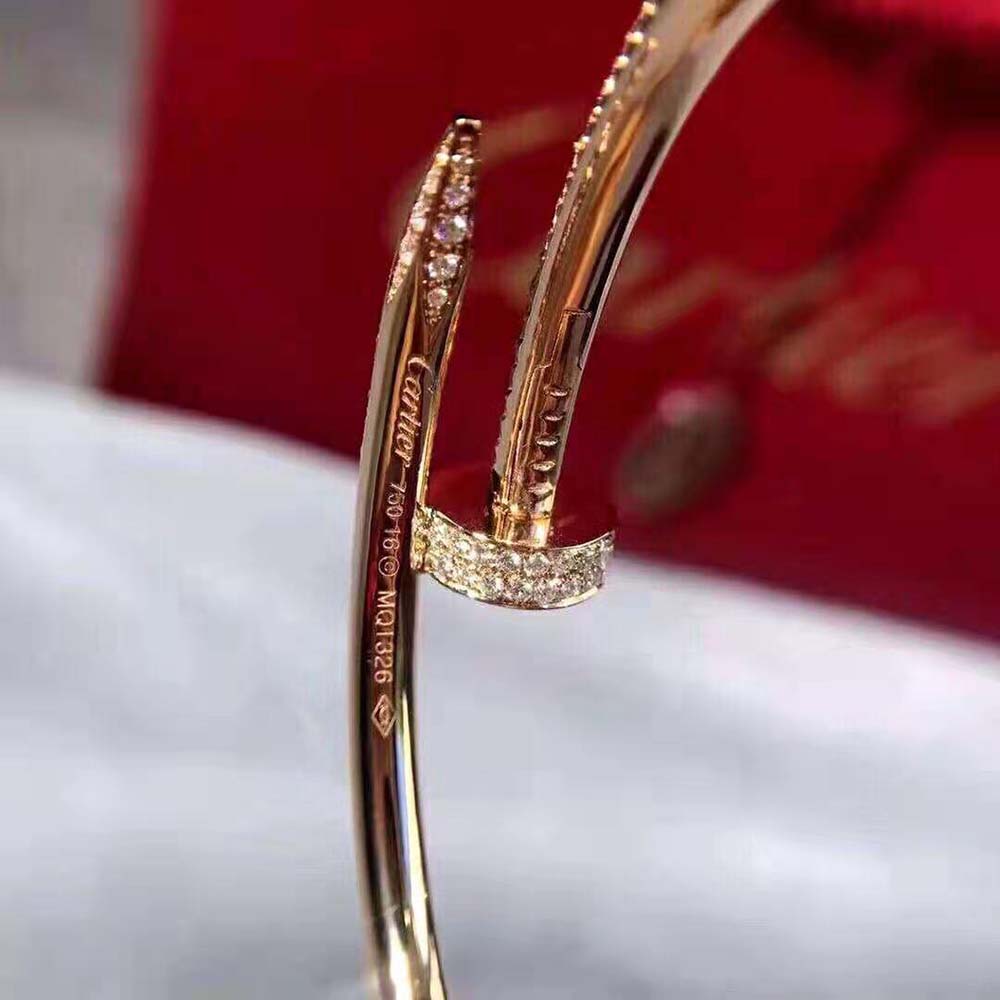 Cartier Women Juste Un Clou Bracelet in Rose Gold (1)