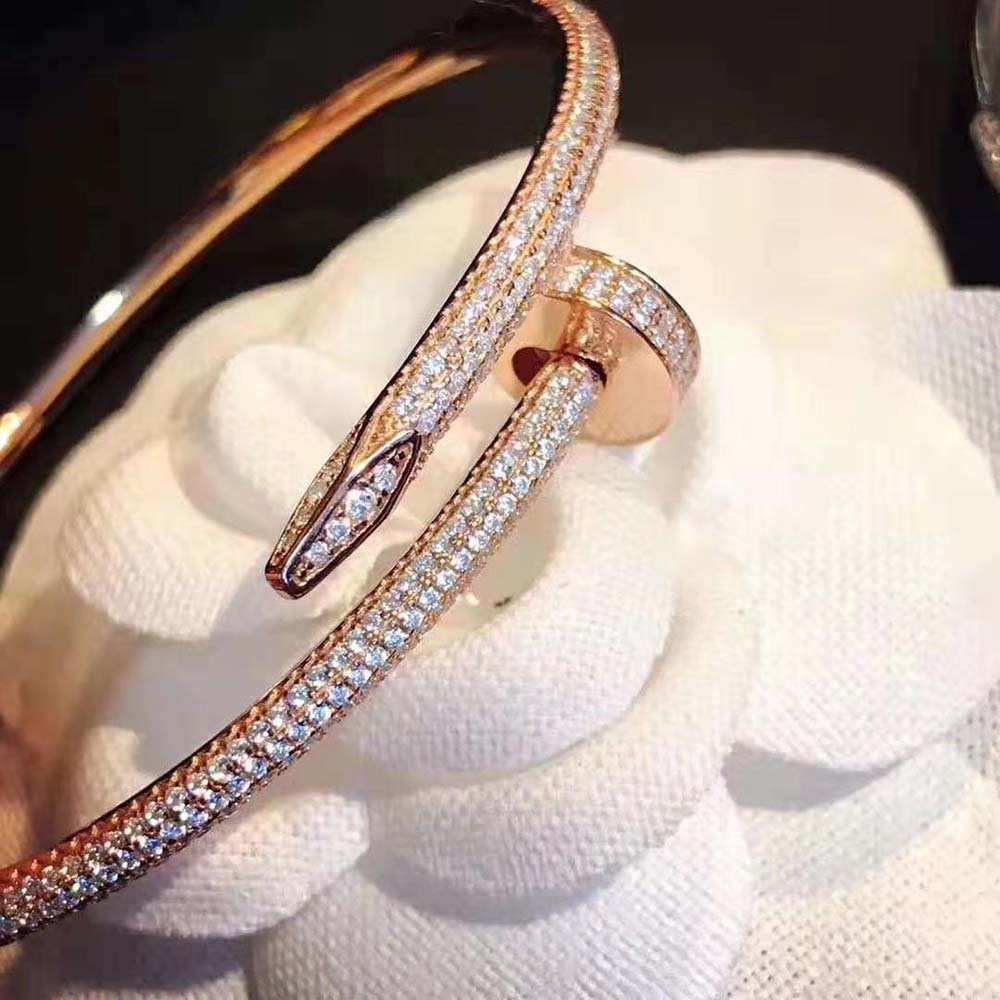 Cartier Women Juste Un Clou Bracelet in Rose Gold (3)
