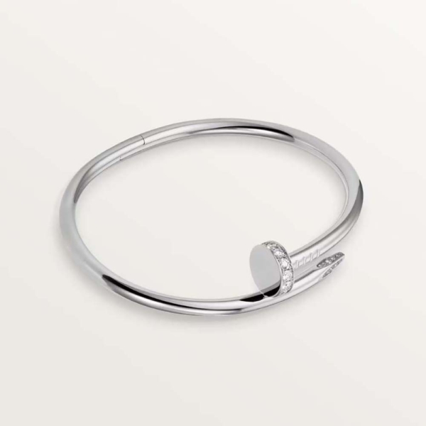 Cartier Women Juste Un Clou Bracelet in White Gold (1)