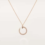 Cartier Women Juste Un Clou Necklace in Rose Gold