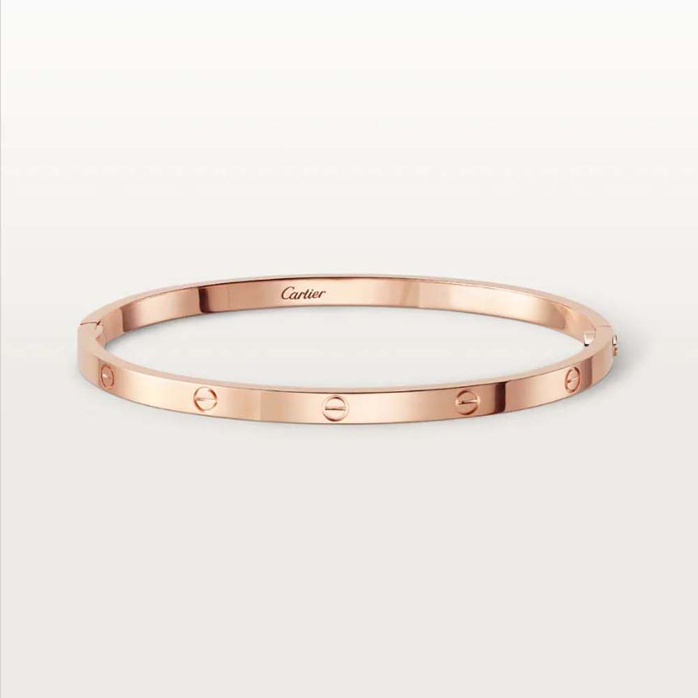Cartier Women Love Bracelet Small Model in Rose Gold (1)