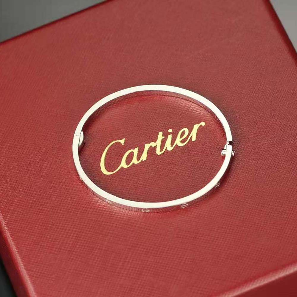 Cartier Women Love Necklace Small Model in White Gold (3)