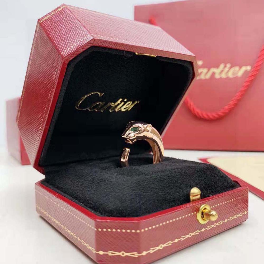 Cartier Women Panthère De Cartier Ring in Rose Gold (2)