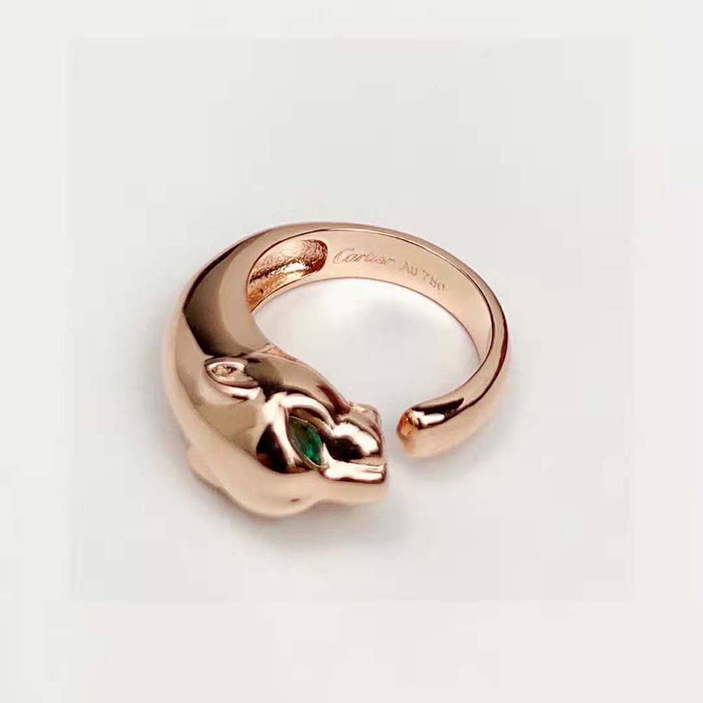 Cartier Women Panthère De Cartier Ring in Rose Gold (6)