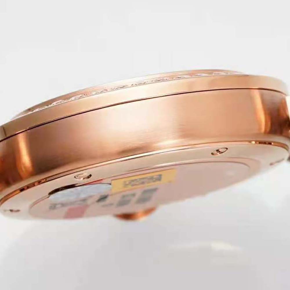 Cartier Women Pasha De Cartier Watch Quartz Movement 30 mm in Rose Gold-Silver (9)