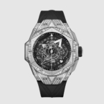 Hublot Men Big Bang Sang Bleu II Titanium Pavé 45 mm-Black