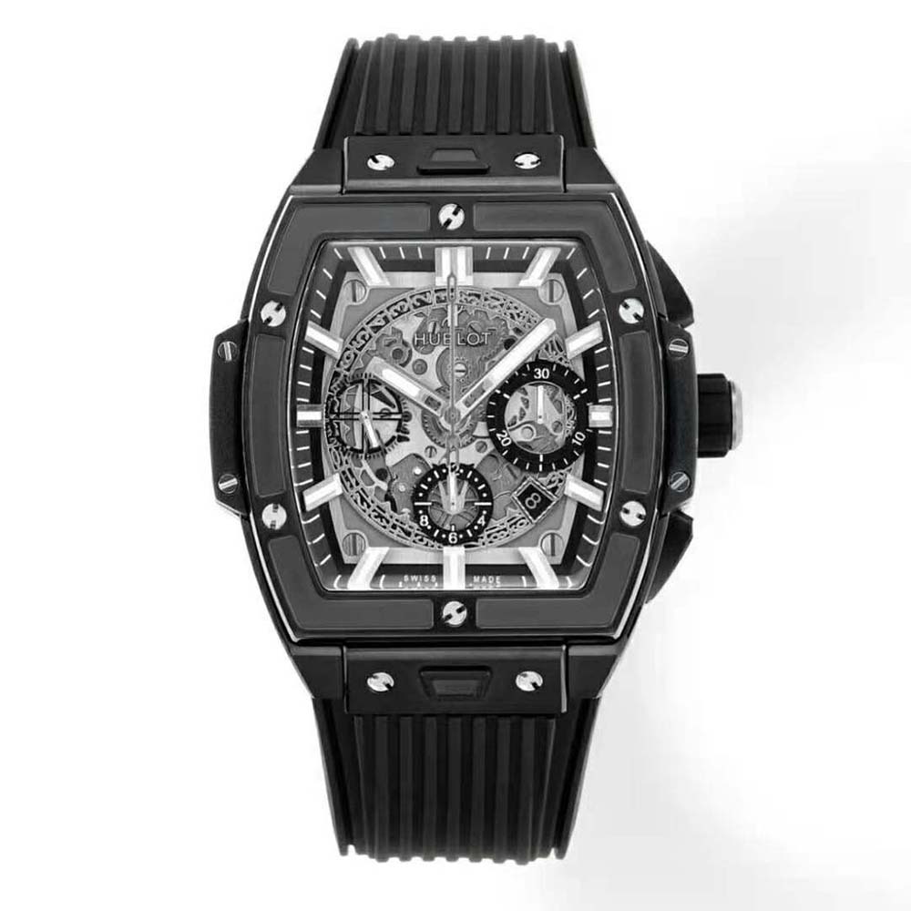 Hublot Men Spirit of Big Bang Black Magic 42 mm in Black Ceramic (2)