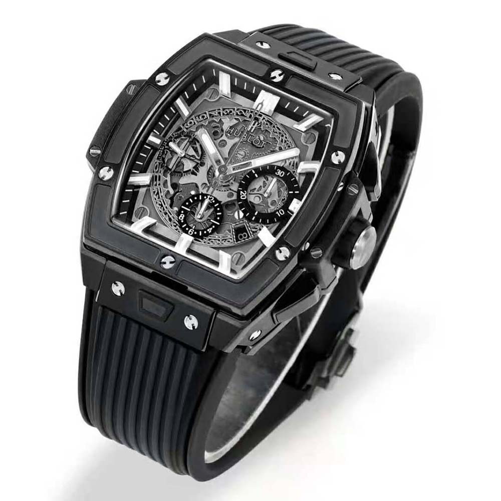 Hublot Men Spirit of Big Bang Black Magic 42 mm in Black Ceramic (3)