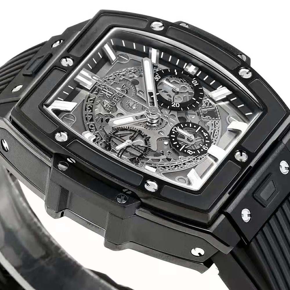 Hublot Men Spirit of Big Bang Black Magic 42 mm in Black Ceramic (4)