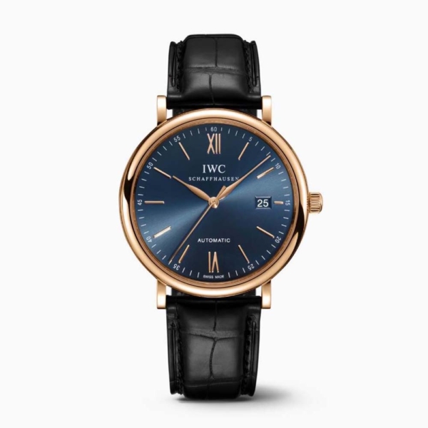 IWC Men Portofino Automatic 40 mm in Self-Winding-Navy (1)