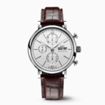 IWC Men Portofino Chronograph 42mm Stainless Steel Case-White