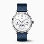 IWC Men Portofino Perpetual Calendar 40 mm in Stainless Steel-Silver