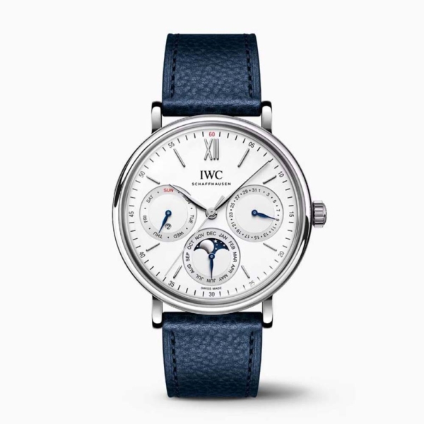 IWC Men Portofino Perpetual Calendar 40 mm in Stainless Steel-Silver (1)