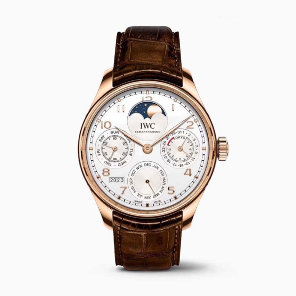 IWC Men Portugieser Perpetual Calendar 44.2 mm in Gold Case-White (1)