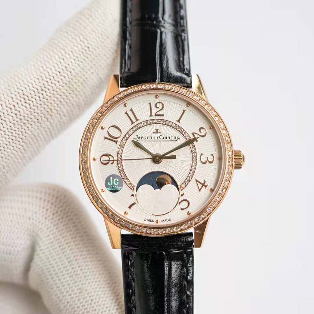 Jaeger-LeCoultre Men Rendez-Vous Classic Moon Automatic Winding in Pink Gold (2)