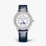 Jaeger-LeCoultre Women Rendez-Vous Dazzling Moon Automatic Movement 36 mm in White Gold