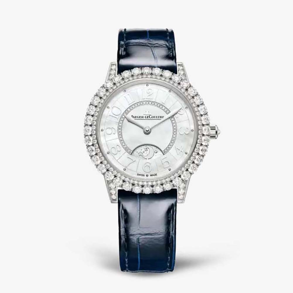 Jaeger-LeCoultre Women Rendez-Vous Dazzling Night & Day Automatic Winding 36 mm in White Gold (1)