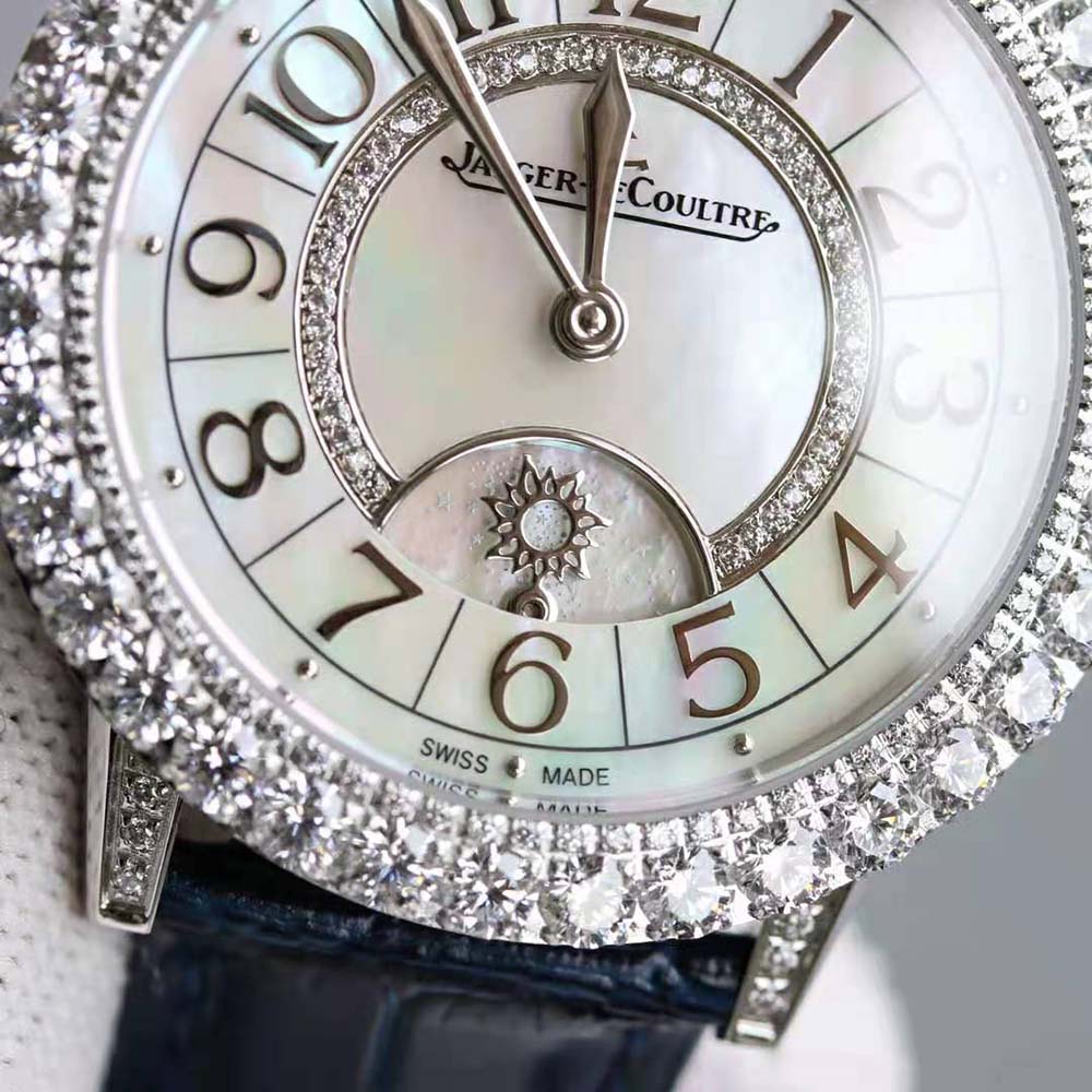 Jaeger-LeCoultre Women Rendez-Vous Dazzling Night & Day Automatic Winding 36 mm in White Gold (6)