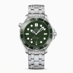 Omega Men Co‑Axial Master Chronometer 42 mm in Stainless Steel-Green