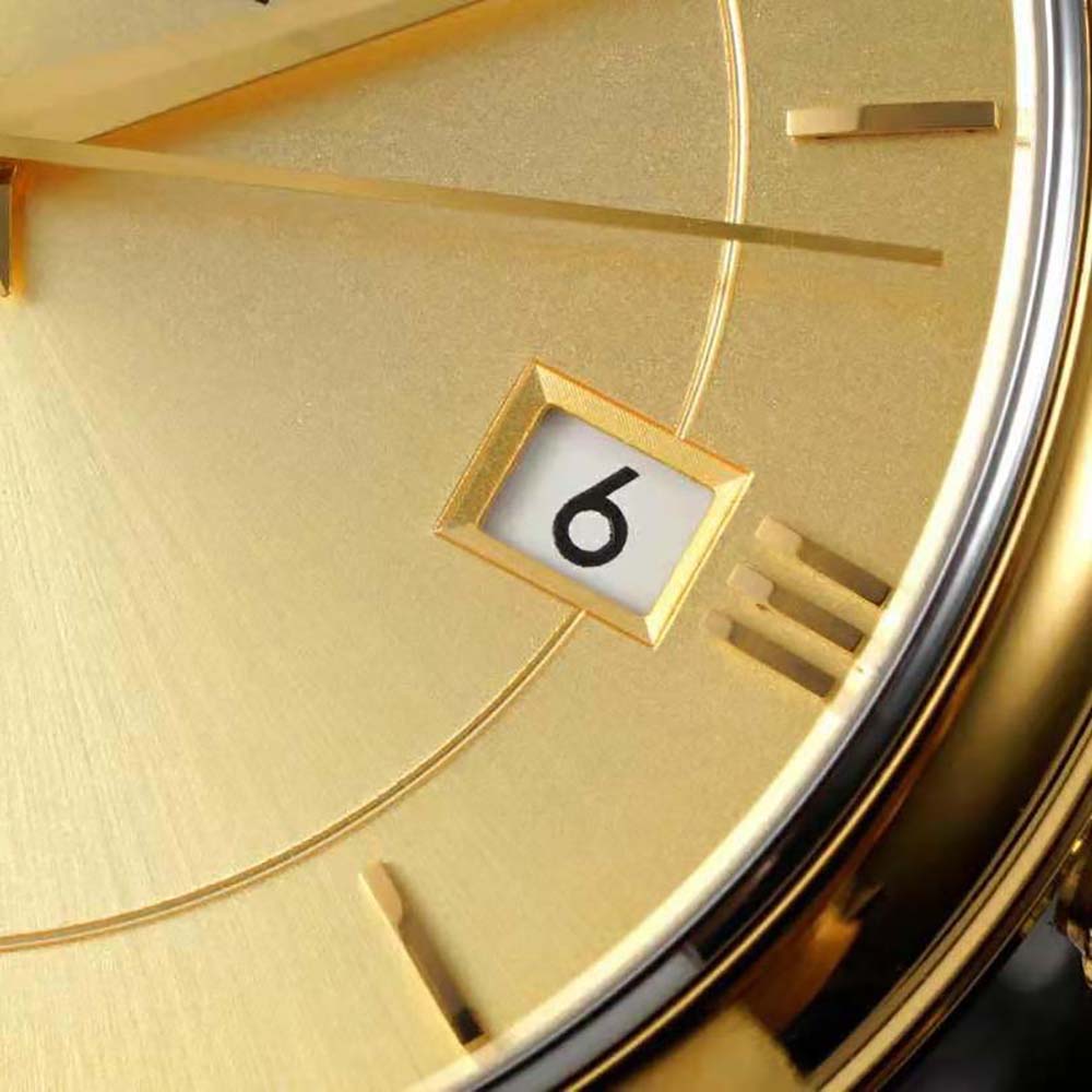 Omega Men Prestige Co‑Axial Chronometer 32.7 mm in Yellow Gold on Steel (8)