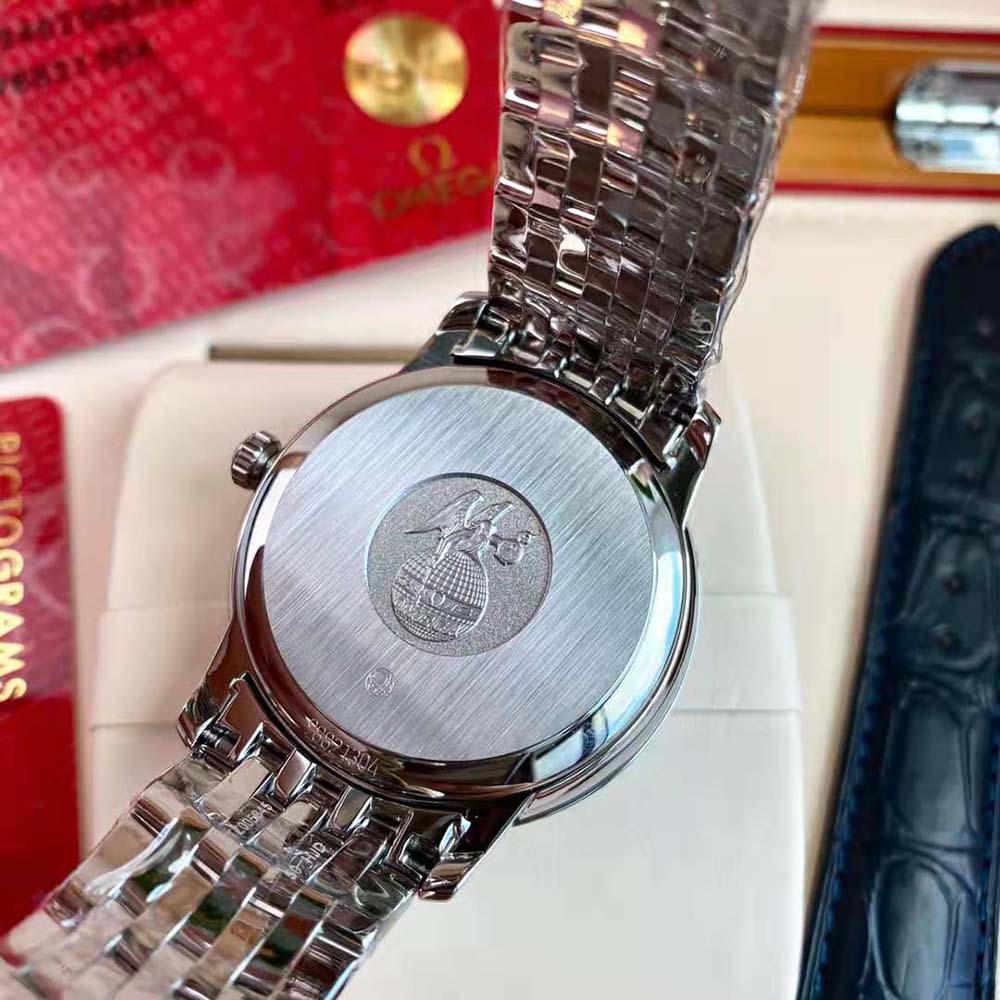Omega Men Prestige Co‑Axial Chronometer 39,5 mm in Stainless Steel-Gray (7)