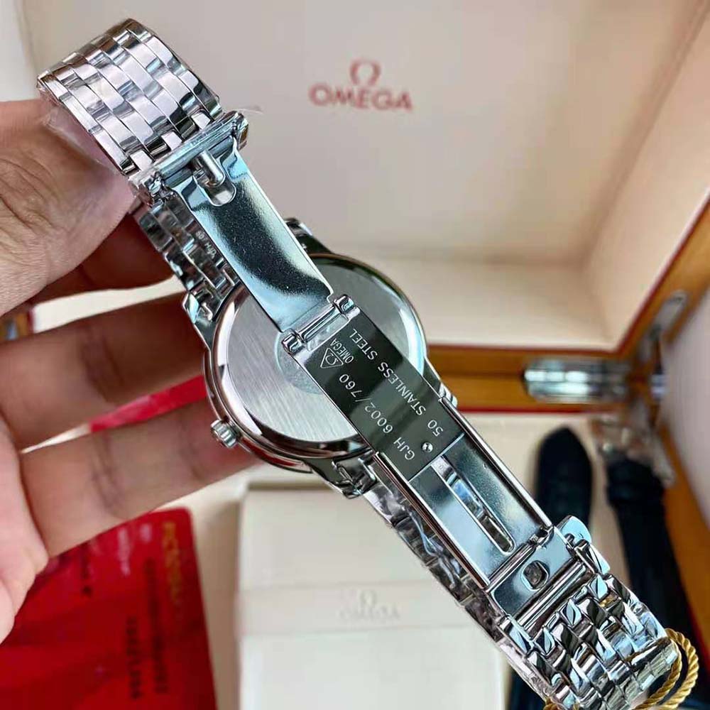 Omega Men Prestige Co‑Axial Chronometer 39,5 mm in Stainless Steel-Gray (8)