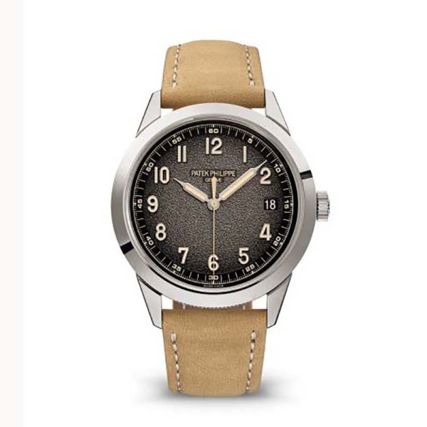 Patek Philippe Men Calatrava Self-Winding 40 mm in White Gold-Black (1)