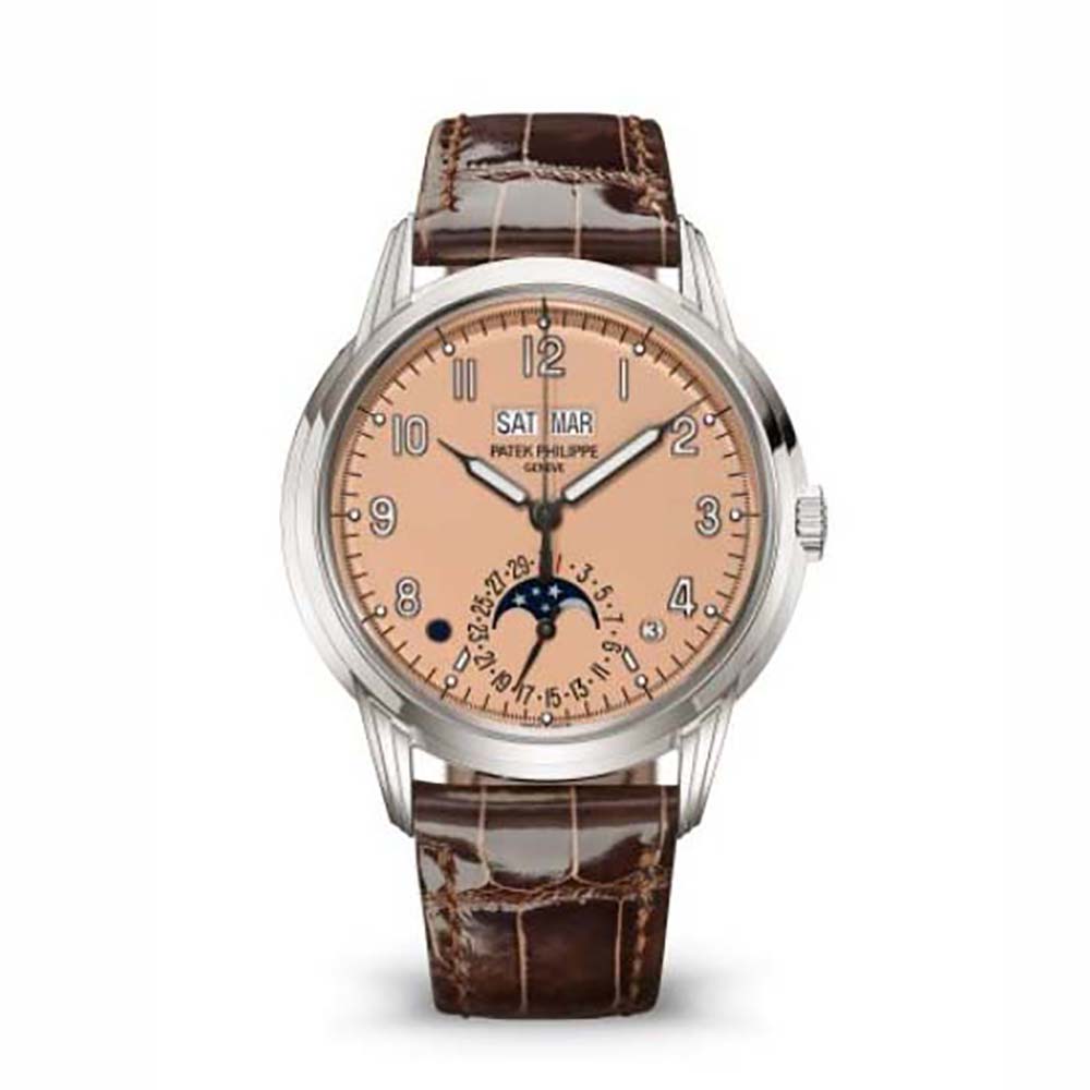 Patek Philippe Men Grand Complications Self-Winding 40 mm in White Gold-Brown (1)