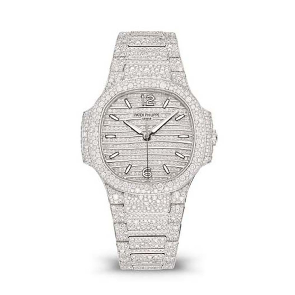 Patek Philippe Women Nautilus Self-Winding 35.2 mm in White Gold (1)