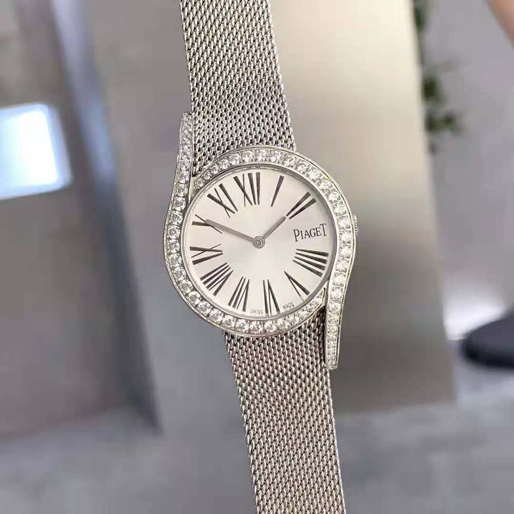 Piaget Women Limelight Gala Watch Quartz Movement 32 mm 18K White Gold (3)
