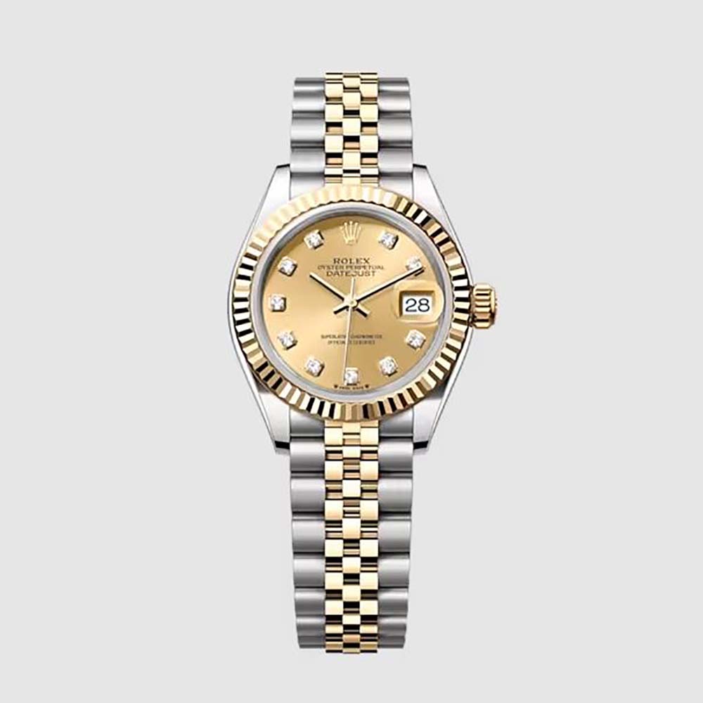 Rolex Lady-Datejust Technical Details 28 mm in Oystersteel and Yellow Gold (1)