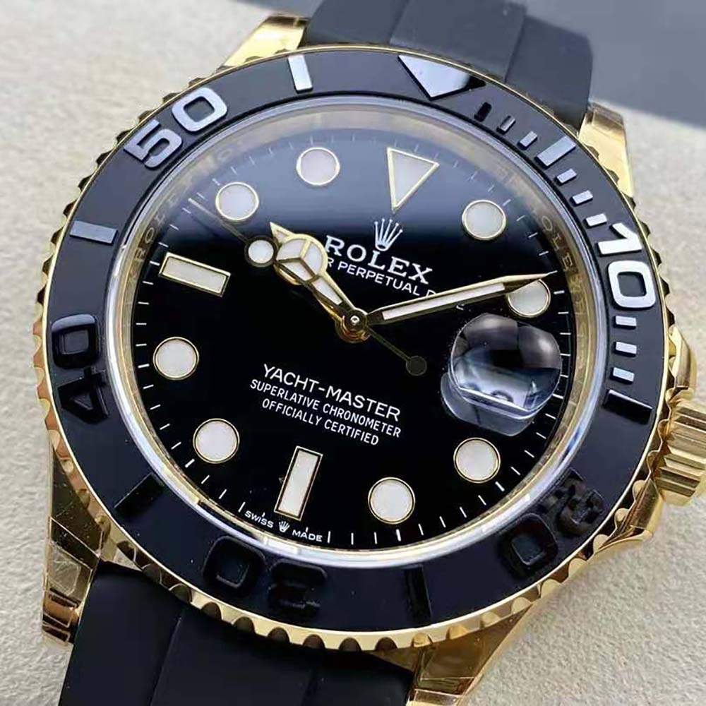 Rolex Men Yacht-Master Technical Details 42 mm in Yellow Gold-Black (4)