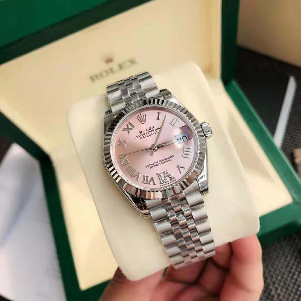 Rolex Women More Datejust Technical Details 31 mm in Oystersteel and White Gold and Diamonds (5)