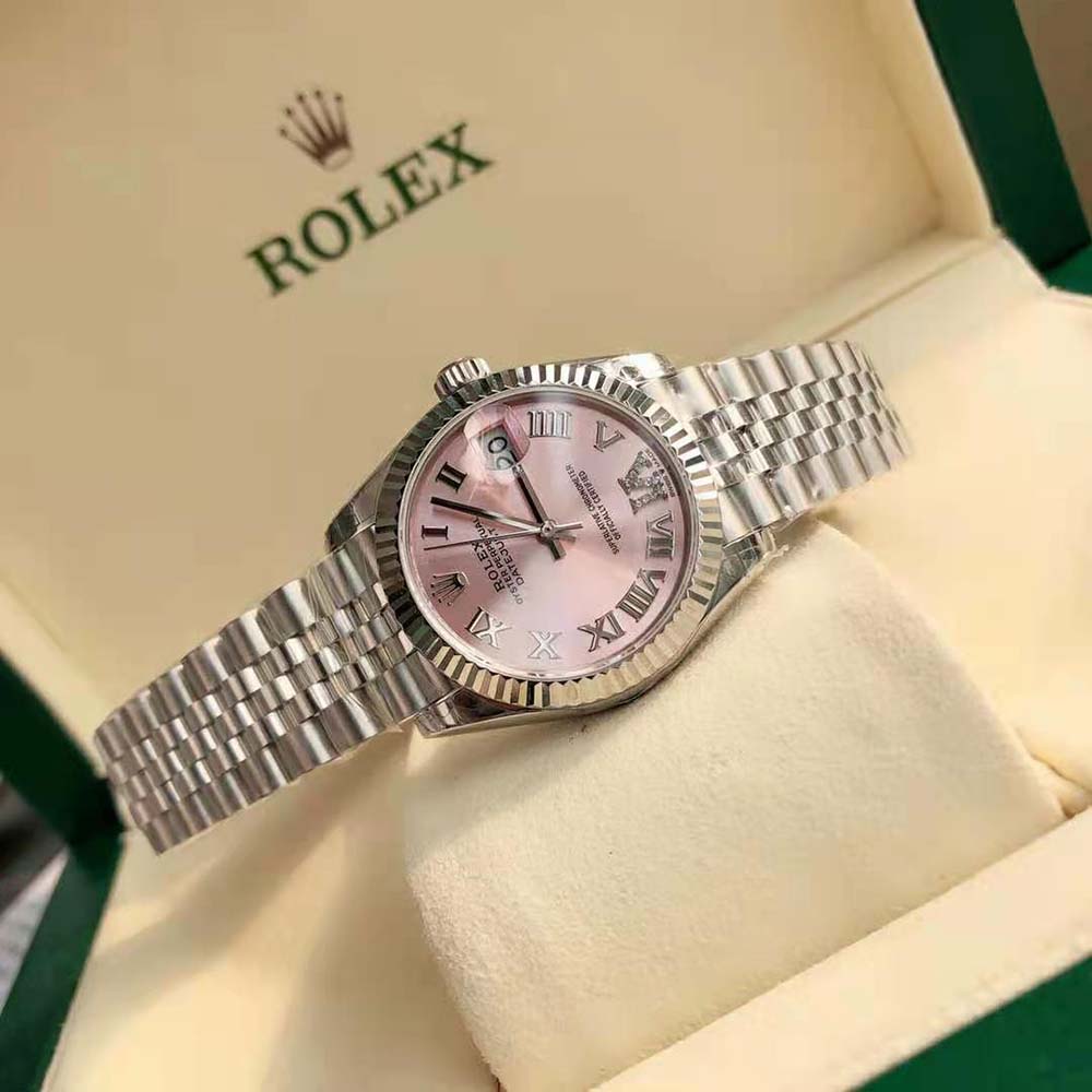 Rolex Women More Datejust Technical Details 31 mm in Oystersteel and White Gold and Diamonds (8)