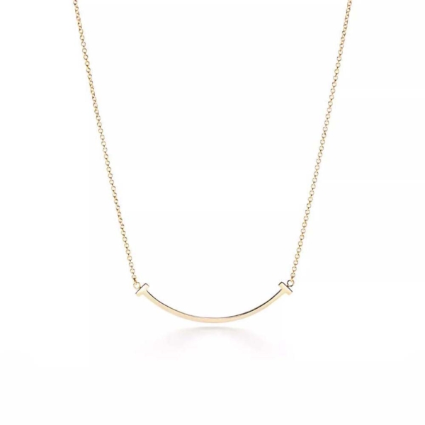 Tiffany T Smile Pendant in Yellow Gold (1)