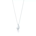 Tiffany T Teardrop Pendant in Sterling Silver