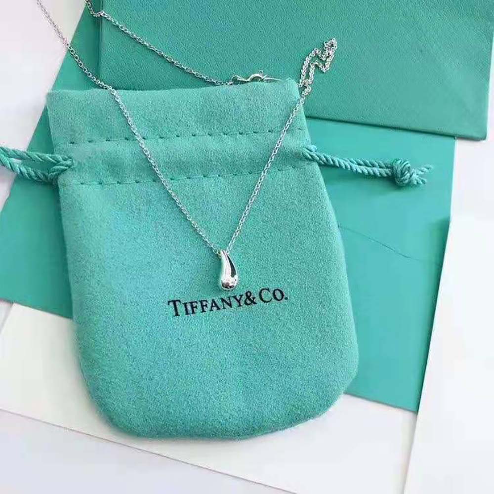 Tiffany T Teardrop Pendant in Sterling Silver (2)