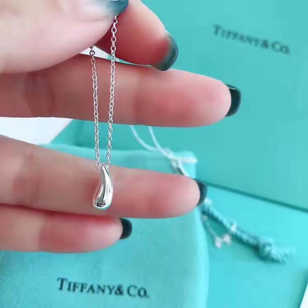 Tiffany T Teardrop Pendant in Sterling Silver (3)