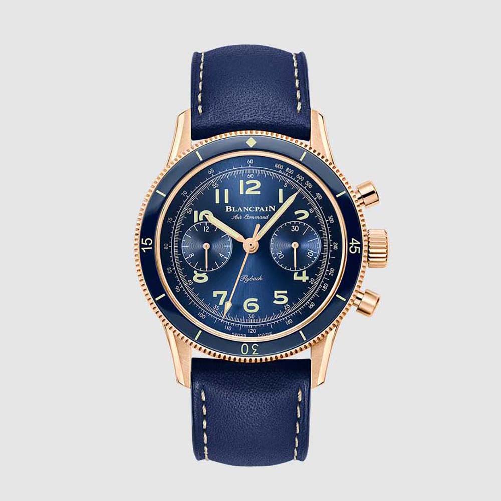 Blancpain Men From the Air Command Collection 42.5 MM in Red Gold (1)