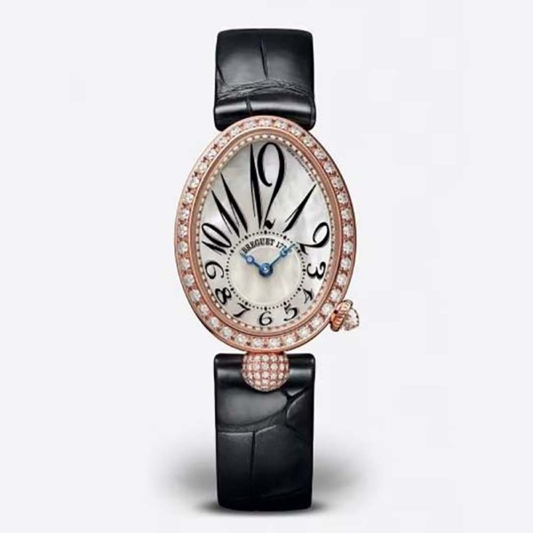Breguet Women Reine De Naples 8928 Self-winding in Rose Gold-White (1)
