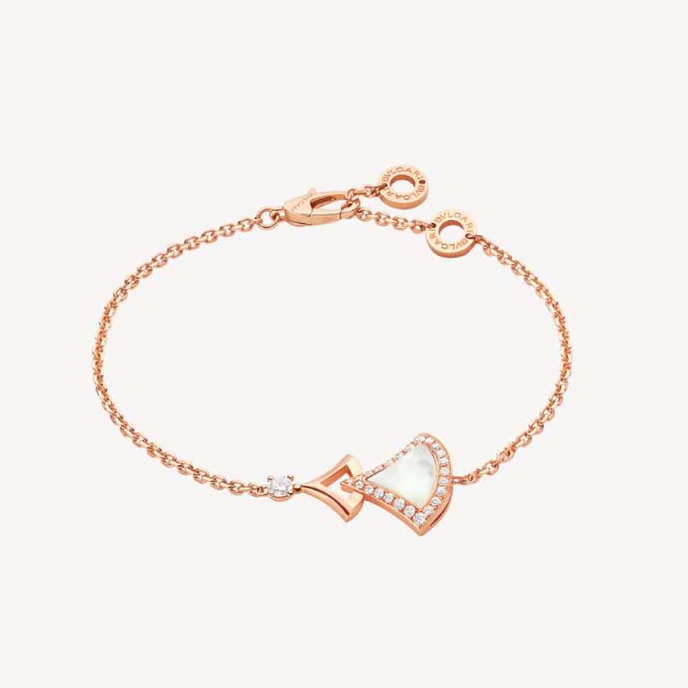 Bulgari Women DIVAS' DREAM Bracelet in 18 kt Rose Gold