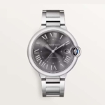 Cartier Women Ballon Bleu De Cartier Watch Manufacture Mechanical 40 mm in Steel-Black
