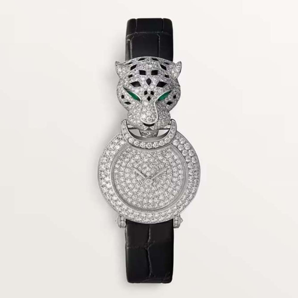 Cartier Women La Panthère De Cartier Watch Quartz Movement 23.6 mm in White Gold (1)