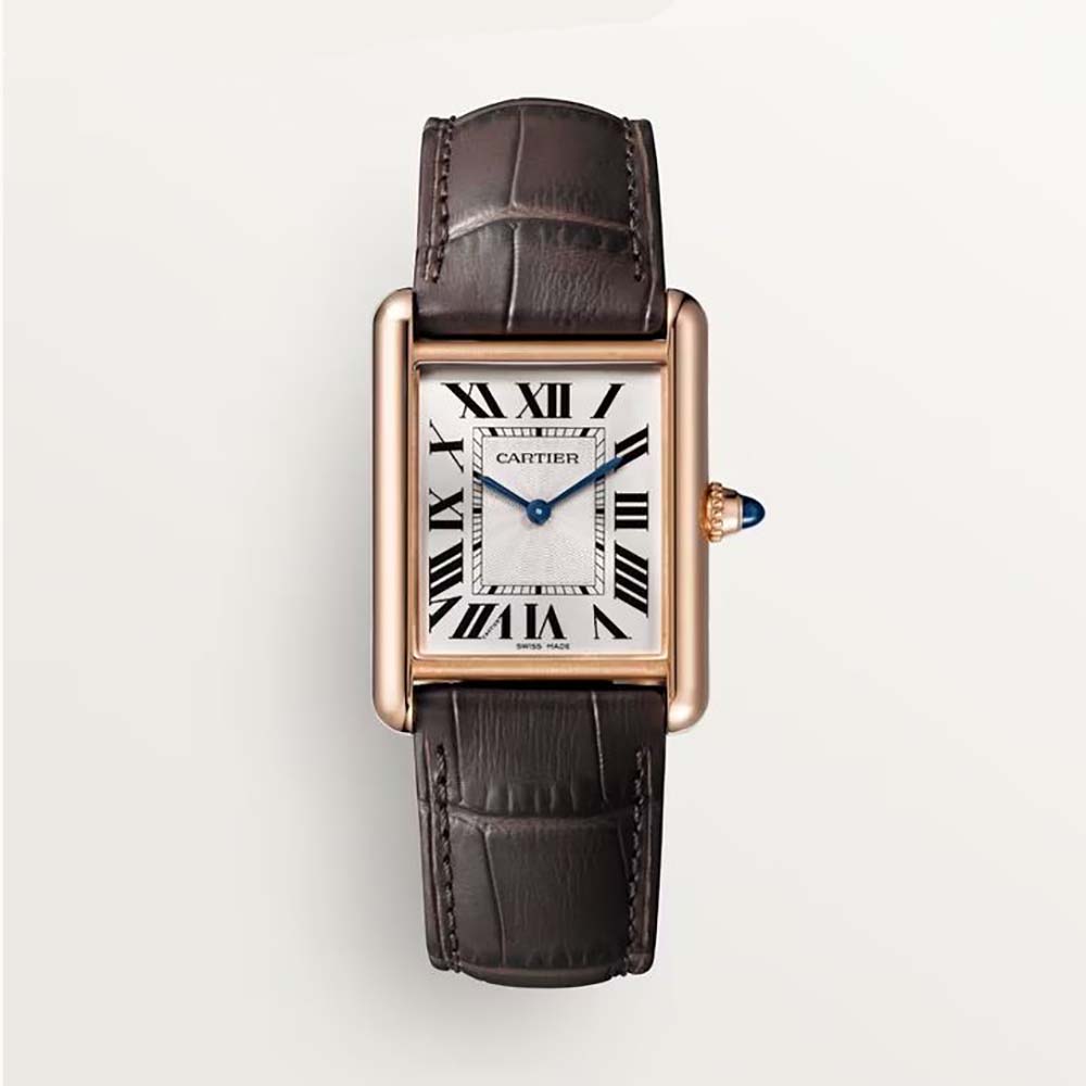 Cartier Women Tank Louis Cartier Watch Manufacture Mechanical in Rose Gold (1)