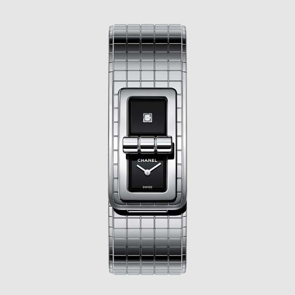 Chanel Women Code Coco Watch Quartz Movement in Steel (1)