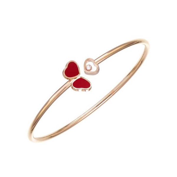 Chopard Women Happy Hearts Wings Bangle in Rose Gold (1)