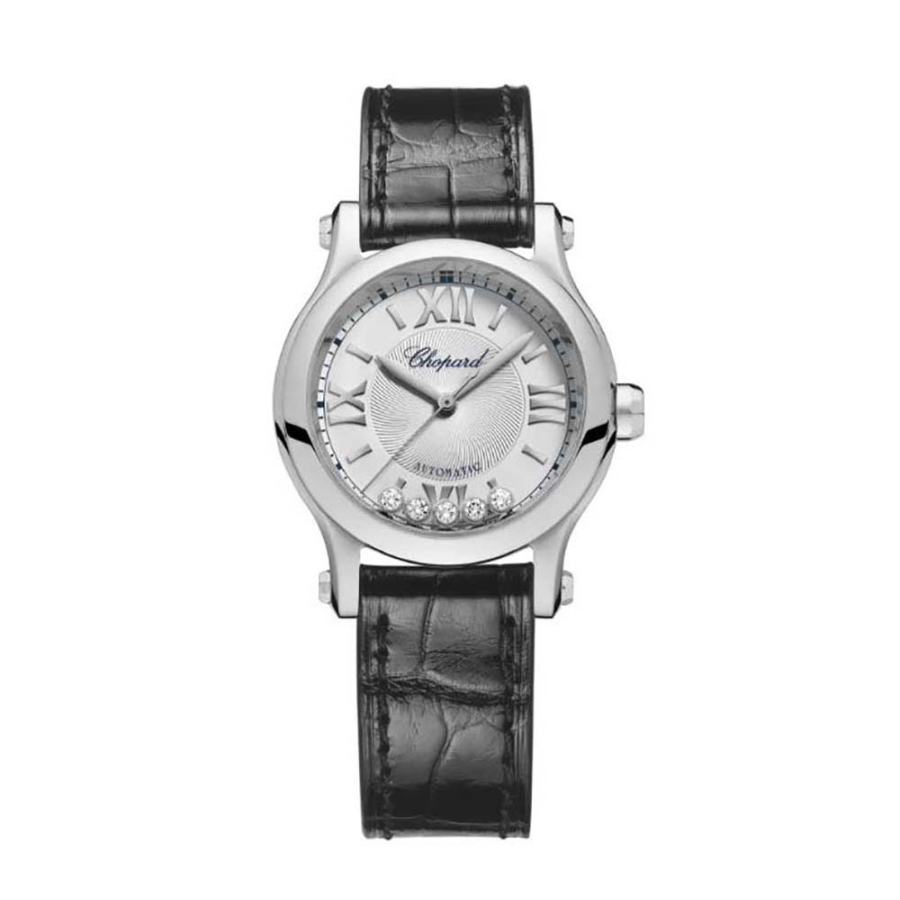 Chopard Women Happy Sport 30 mm Automatic in Stainless Steel-White (1)