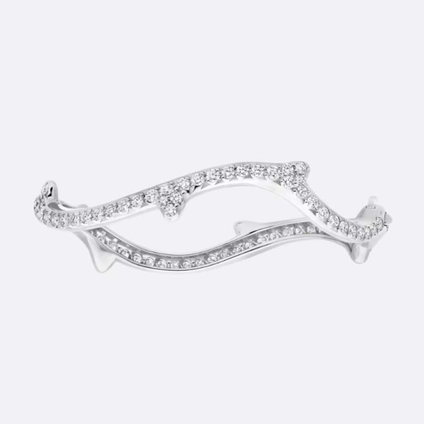 Dior Women Bois De Rose Bracelet White Gold and Diamonds (1)
